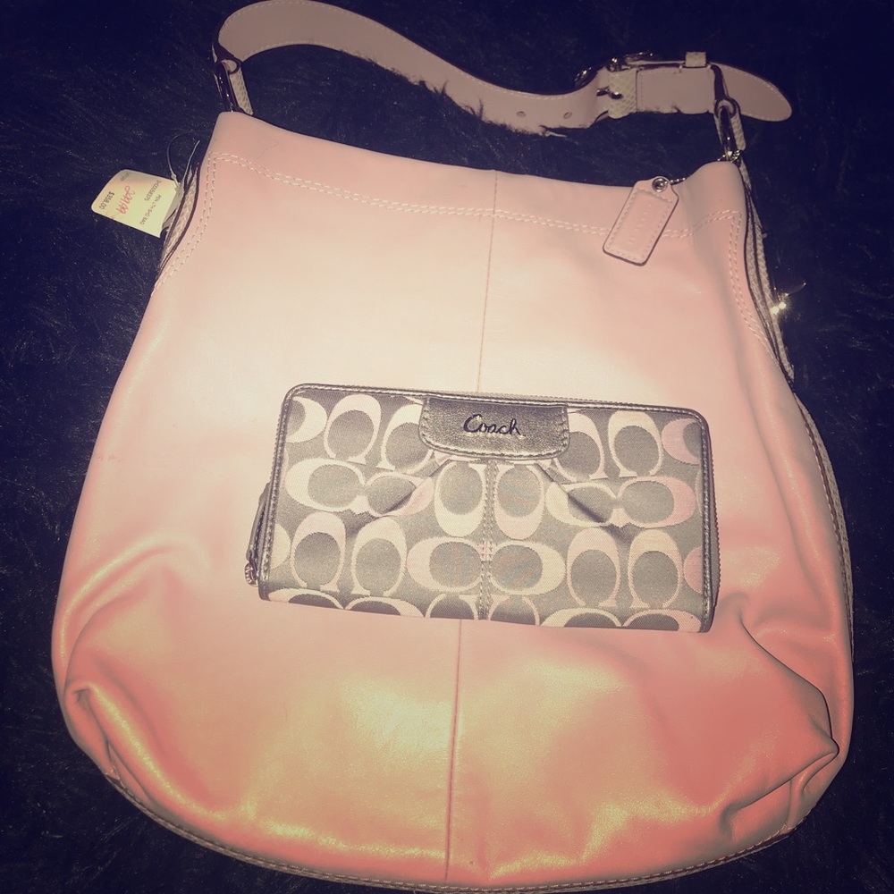 Coach shoulder purse /wallet Bundle